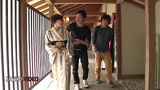 Aoi Mizunos Seductive Japanese Outdoor Blow Job Filled With Passion And Heat