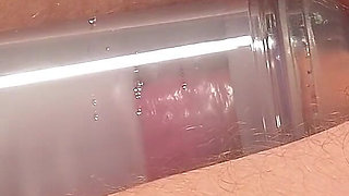 Mistress Left Her Slave Alone, Tied to a Milking Machine to Give Him a Post Orgasm Torment