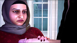 Big Tits and Ass Hijab Muslim Opulenza