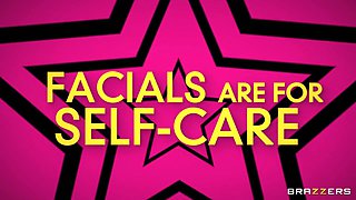 Facials Are For Self-Care With Ebony Mystique - Brazzers
