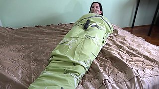 Beautiful Mummified Anna Can't Stop Herself From Cumming