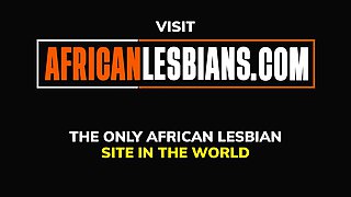 Hot black African babes dripping pussy eating in steaming ***lesbian sex