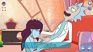 Rick's Lewd Universe - First Update - Rick and Unity Sex