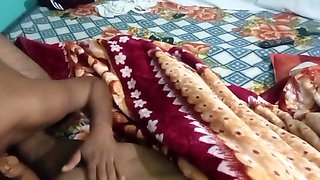 Indian Beautiful Bhabhi Having Sex with Her Husband.