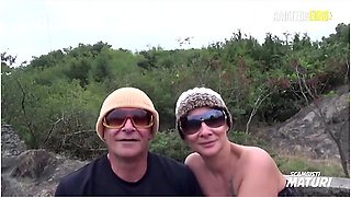 Paola M. Banged Outdoors By Husband In Hot Affair