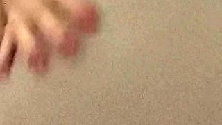 18 Year Old Schoolgirl Undresses on Camera and Masturbates Her Wet Pussy Getting an Orgasm