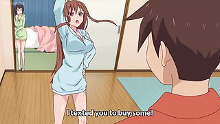 Stepmotheranime, big tits, anime hentay