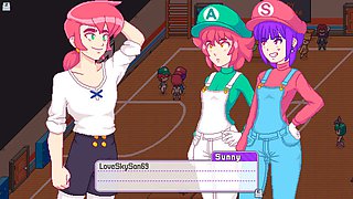 College handjob adventure with Dandy Boy and big-boobed mom by LoveSkySan69