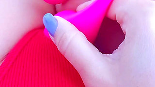 Lovense Lush POV: Gorgeous Girl's Pink Pussy Play