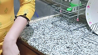 I Find My Horny Step Mom in the Kitchen - Porn in Hindi