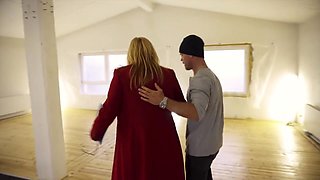 Chubby cougar gets big knockers cummed on - Magmafilm
