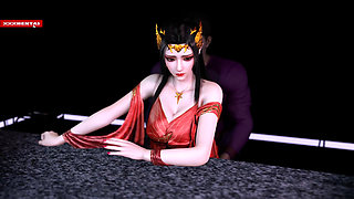 Thicc Fantasy Girl: Animated Heat - 3D Hentai Animation