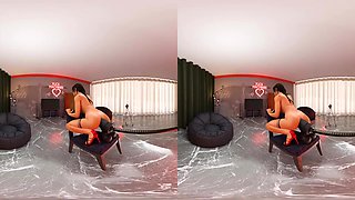 Giant Anal Dildo Fuck Machine - VRAnimeTed