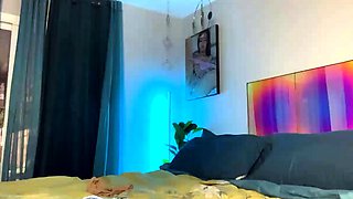 Chubby Brunette Big Boobs Dildo Masturbation