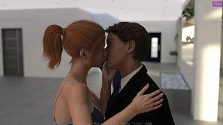 Jennifer Cheats on Alan with Stepbrother John - Hot Kissing & Full Uncut Scene