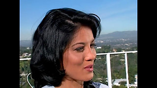 A Hot Summer Scissoring for Two Busty Young Lesbians