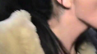 Busty British MILF Wants Creamy Tits so She Heads Out in Dusk on a Dirty Dogging Mission