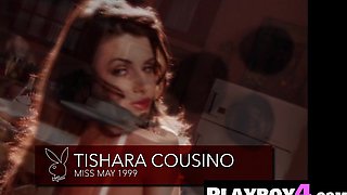 Big fake jugs mom model posed naked