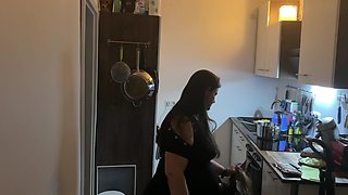 Fetish Lofts Cooking Session with TV Slave Part 2-4.