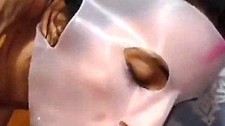 Milk Dropping on Husband Cock