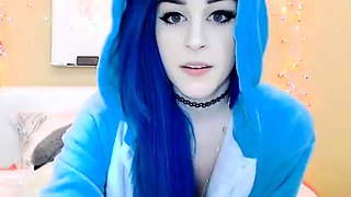 Emo Teen Becka Solo Webcam Masturbation Porn