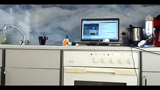 Hot Sexydea Flashing Ass on Live Webcam