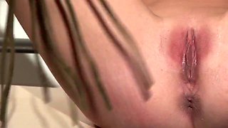 Belicia Get Bastonade And Dildo Fucking