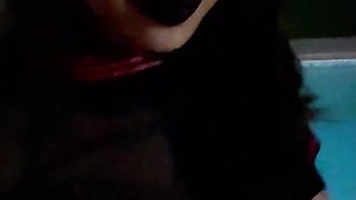 Big boobs milf masturbates with her dildo
