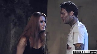 Katrina Jade & Joanna Angel in Zombie Threesome - Blowjob & Pussy Licking in Horror Porn