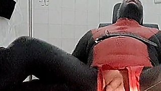 Tickled on the Gynecologicalchair