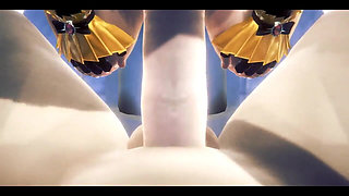 Genshin Impact Hentai - Xialing Blowjob in Japanese Toilet Uncensored - Japanese Asian Manga Anime Film Game Porn