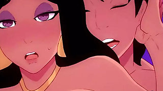 Princess Jasmine Gets Fucked by Huge Cock - 3D Hentai Animation (JasJas Nights)