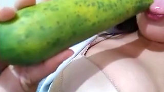 I Take a Cucumber for My Boyfriend