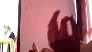 Domestic and tall lover date in a hotel for a Chinese conversation