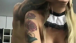 Boss fucking hot maid