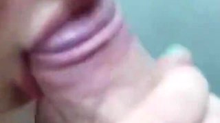 Blowjob a Stranger in the Toilet