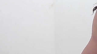 Sexy Skinny Girl Sucking and Facial in the Gloryhole