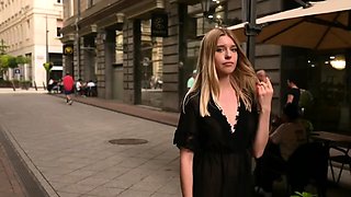 BralessForever - Flashing with Freya