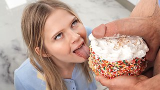Stepbro's Big Dick Is Better Than Cake for Coco Lovelock's Wet Pussy