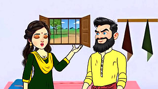Shower Neeche Chudai, Hindi Cartoon Sex Story