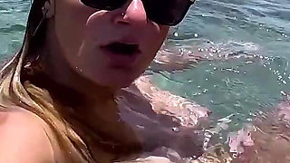 The Non-mermaid: Big-ass Teen Lina Fucked in a Vacation Paradise (underwater Sex)