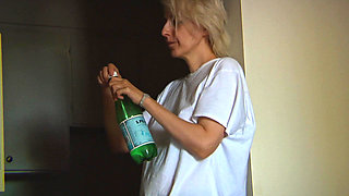 Hot MILF Take a Shower and Masturbates