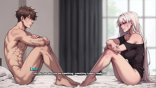 Anime Black Girl Fucks a Dildo - Shadow of Ambition #23 Animated Sex Game