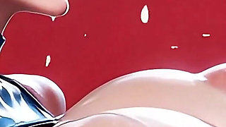 Girls Go Milky Ninja Cosplay Hotties Suck Their Fat Tits & Spray Milk