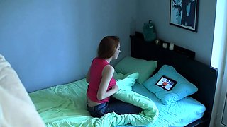 Spying on my porn addicted stepdaughter
