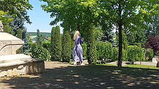 Amateur Blonde Mature Wife Enjoys Sex After Walking