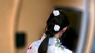 Kinky double japanese blowjob and hardcore fucking session