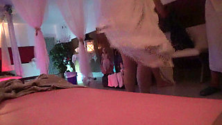 At the Spa with Italian Sluts