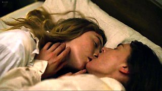 Saoirse Ronan and Kate Winslet in various lesbian sex scenes