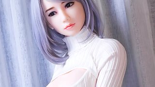 Doggy this asian sex doll for men with hot big boobs